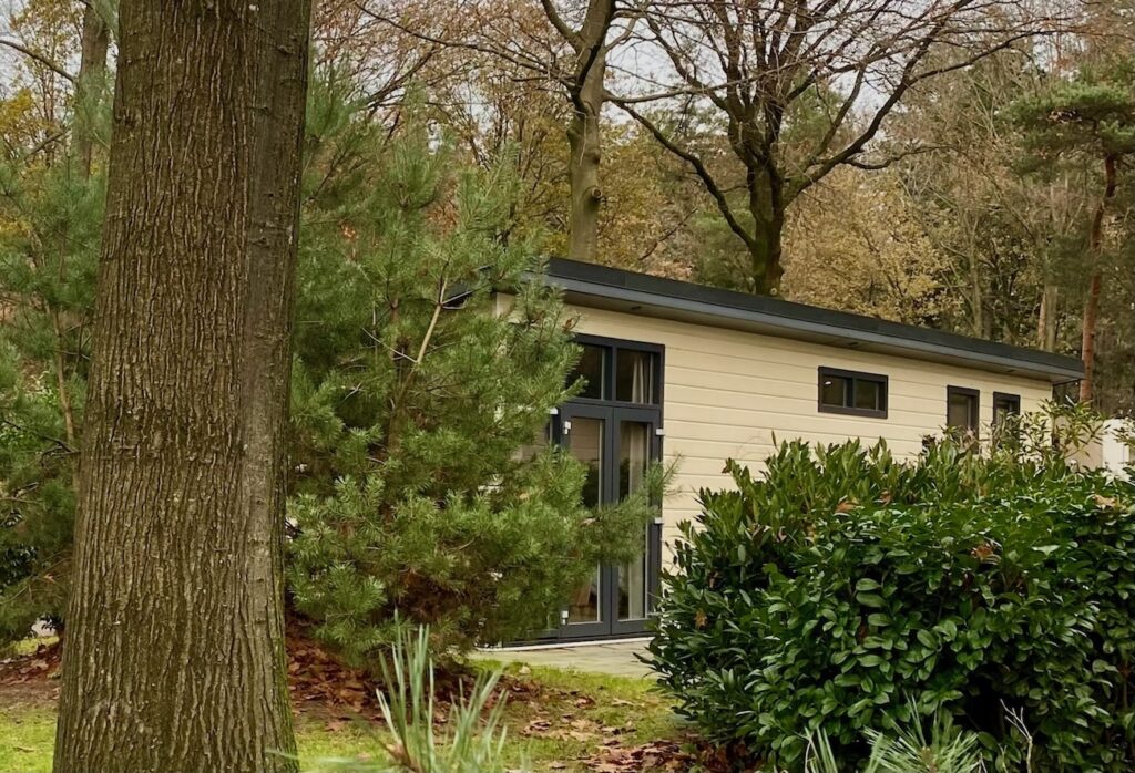 Huisje 81 op Landgoed De Scheleberg tussen de bomen